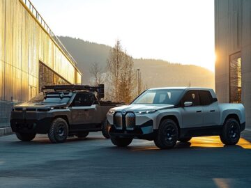 Comparaison des camions BMW électriques avec des modèles traditionnels