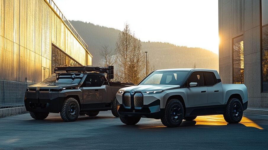 Comparaison des camions BMW électriques avec des modèles traditionnels