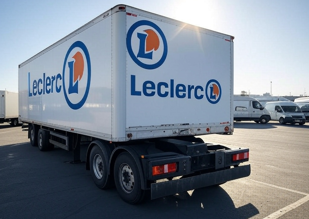 remorque frigorifique Leclerc