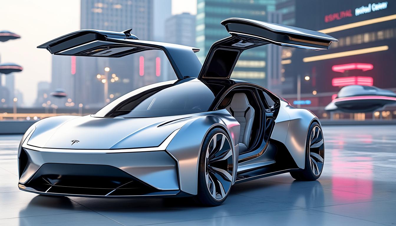 découvrez comment la voiture tesla équipée de portes papillon révolutionne le design automobile en alliant innovation et élégance. plongez dans l'univers des technologies avancées et du style futuriste qui redéfinissent notre vision de la mobilité.