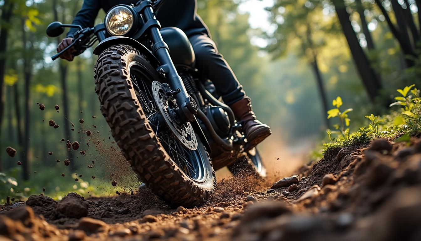 maximisez votre traction sur tous les terrains avec les meilleurs pneus off-road pour moto. comparatifs, choix par usage et conseils d'entretien.