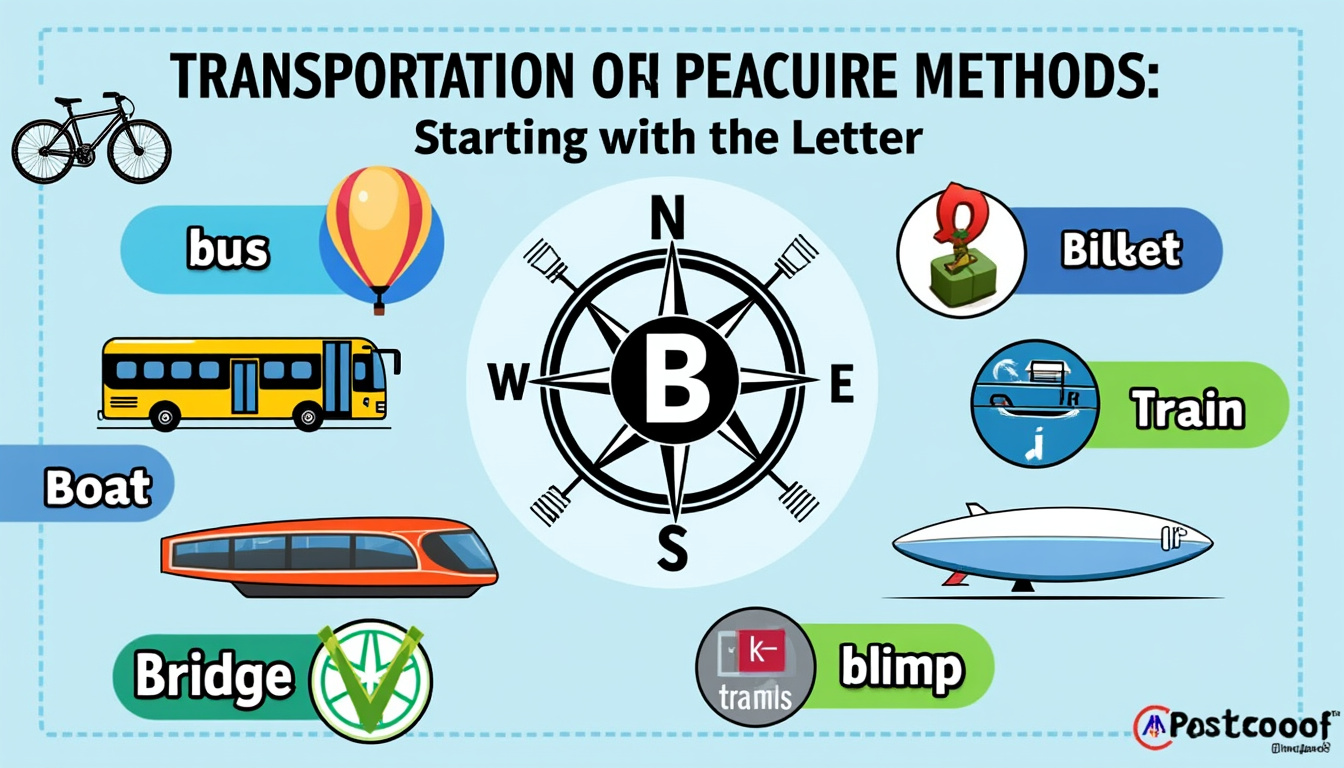 découvrez tous les moyens de transport commençant par la lettre b ! explorez notre liste complète et trouvez des informations utiles sur chaque mode de déplacement.