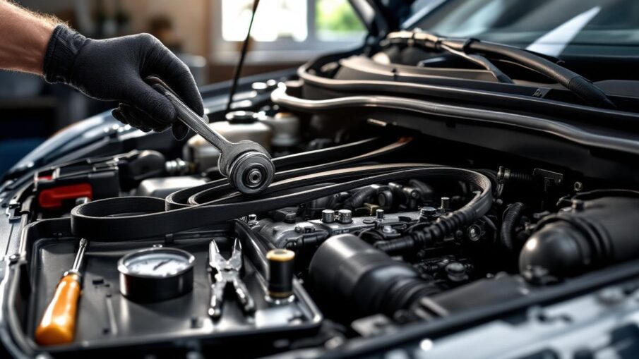 apprenez à installer facilement la courroie d'accessoires de votre peugeot 208 ii grâce à notre guide complet étape par étape, conçu pour les passionnés de mécanique automobile.