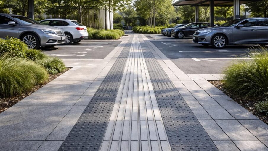 découvrez comment allier esthétique et fonctionnalité grâce aux bandes de guidage pmr pour parking, assurant sécurité et accessibilité optimales pour tous les usagers.