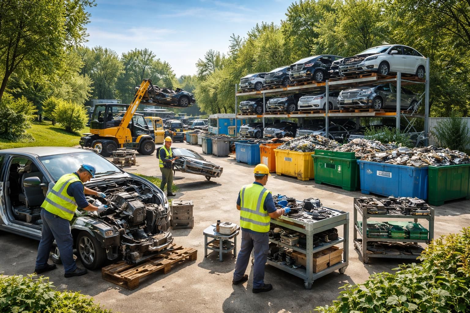 découvrez comment l'auto casse 91 participe activement à la préservation de l'environnement grâce au recyclage des pièces automobiles et à la gestion responsable des déchets.