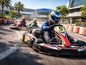 découvrez le karting odysseum à montpellier, une expérience palpitante pour tous les fans de vitesse et de sensations fortes. défiez vos amis sur notre piste moderne et vivez une aventure inoubliable.