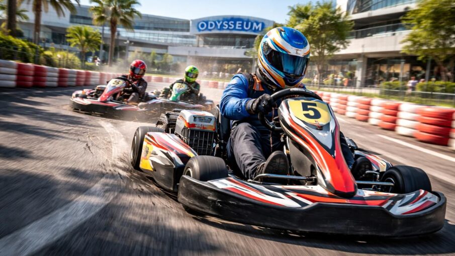 découvrez le karting odysseum à montpellier, une expérience palpitante pour tous les fans de vitesse et de sensations fortes. défiez vos amis sur notre piste moderne et vivez une aventure inoubliable.