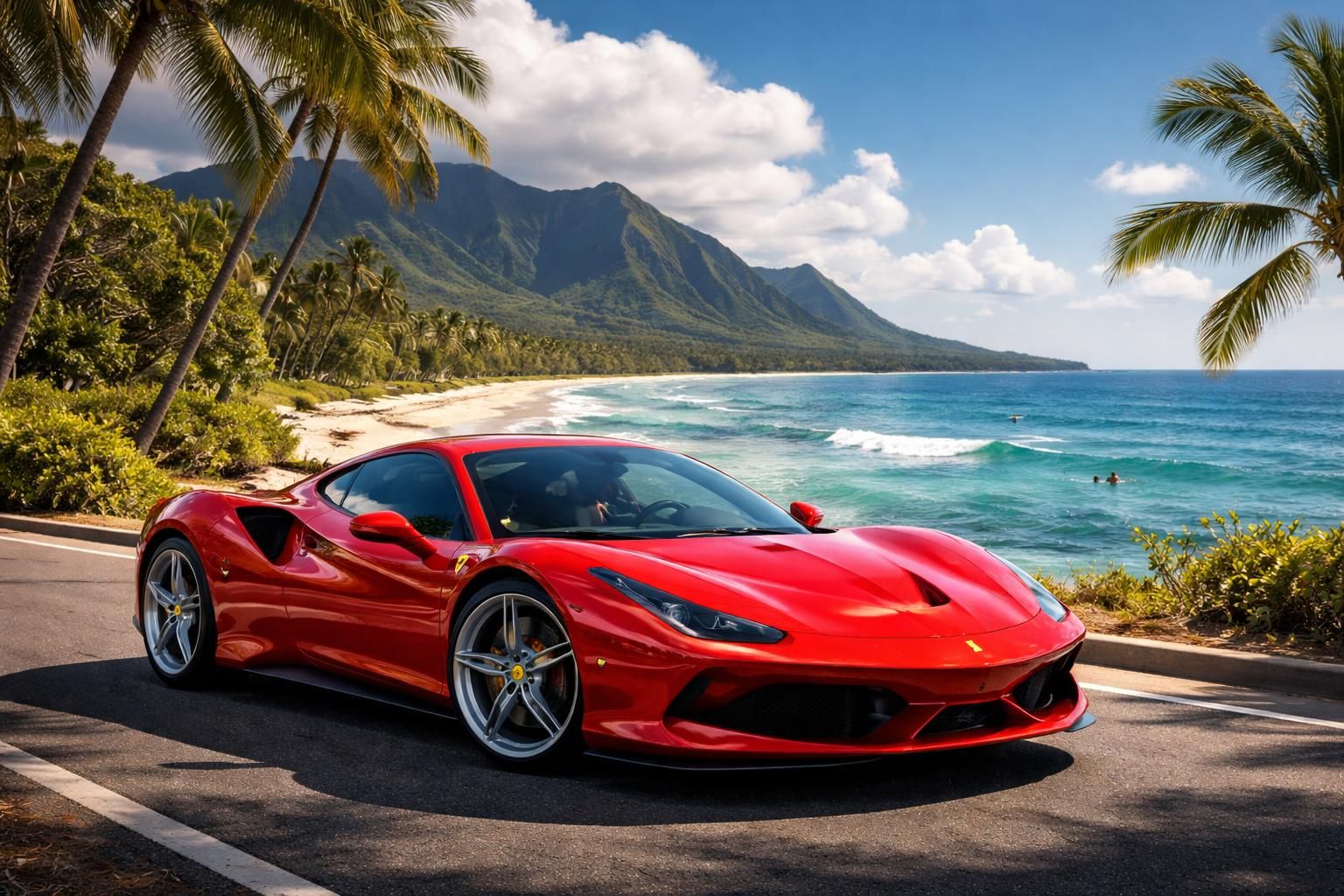 découvrez la ferrari iconique de magnum, symbole de luxe et d’aventure sur les routes paradisiaques d’hawaï. plongez dans l’univers glamour et palpitant de la série cultissime.