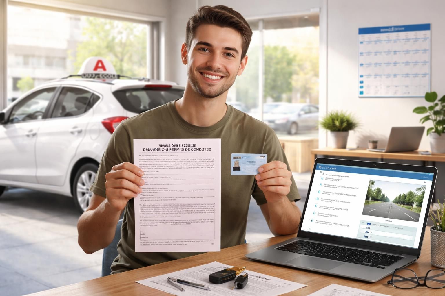 tout savoir sur le permis de conduire en france : guide complet sur l'inscription, les examens à passer et les délais à respecter pour obtenir votre permis.