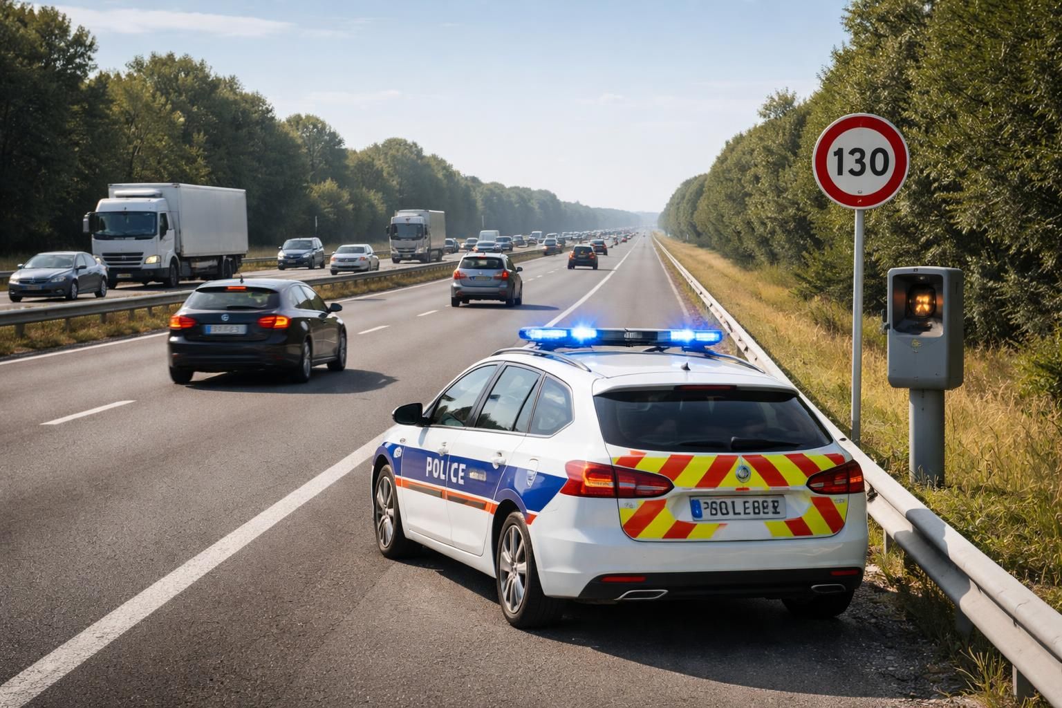 découvrez les sanctions et amendes appliquées en cas de dépassement de la vitesse maximale autorisée sur l'autoroute, ainsi que les conséquences pour les conducteurs.