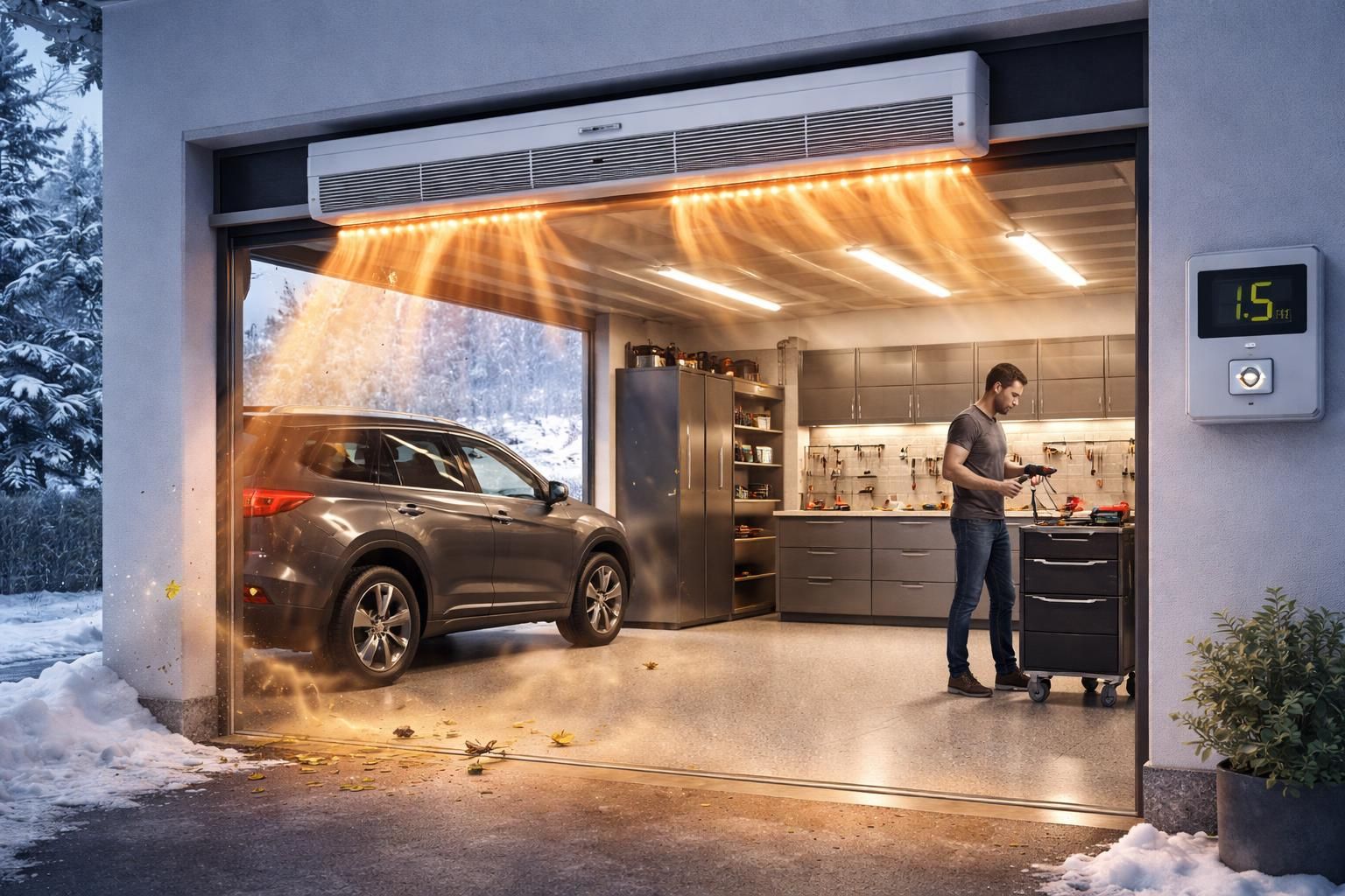 découvrez les 5 principales raisons d’installer un rideau d’air chaud dans un garage moderne pour améliorer le confort, économiser de l'énergie et protéger vos espaces.