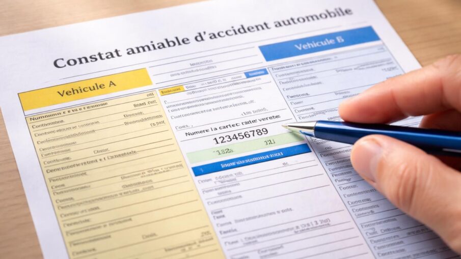 découvrez où trouver le numéro de carte verte sur votre constat amiable pour faciliter vos démarches en cas d'accident.