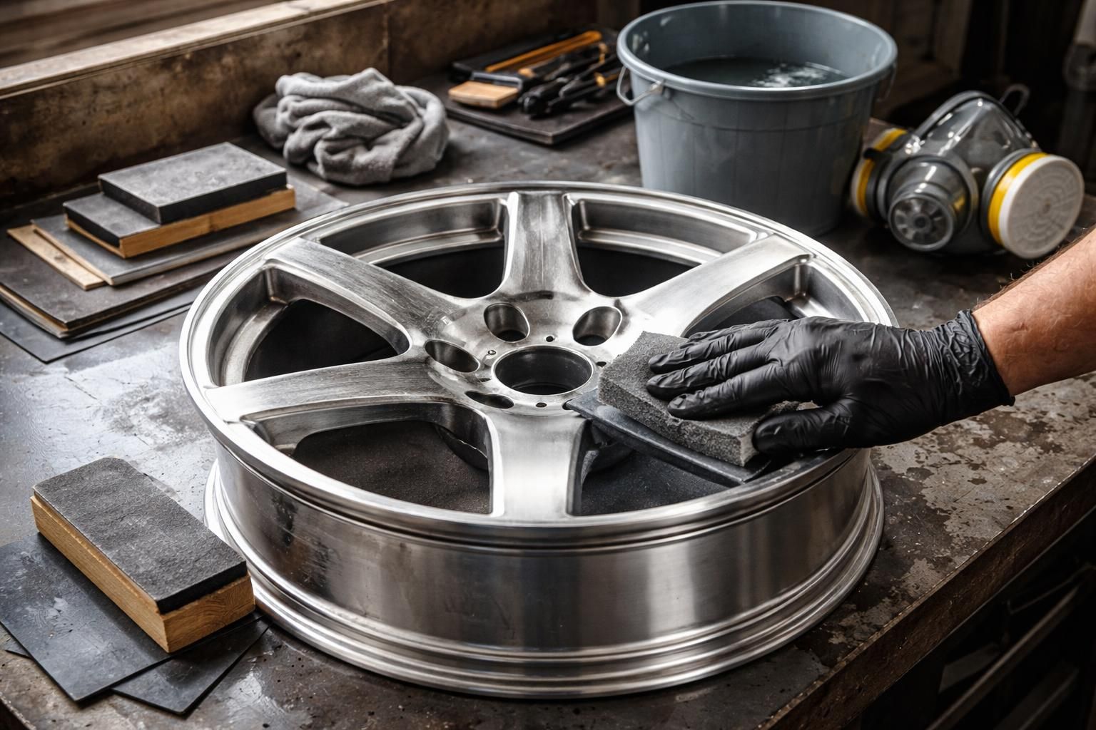 découvrez comment poncer une jante en aluminium efficacement avec notre guide détaillé des étapes à suivre et des outils indispensables pour un résultat parfait.